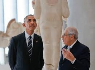 President Obana at Acropolis