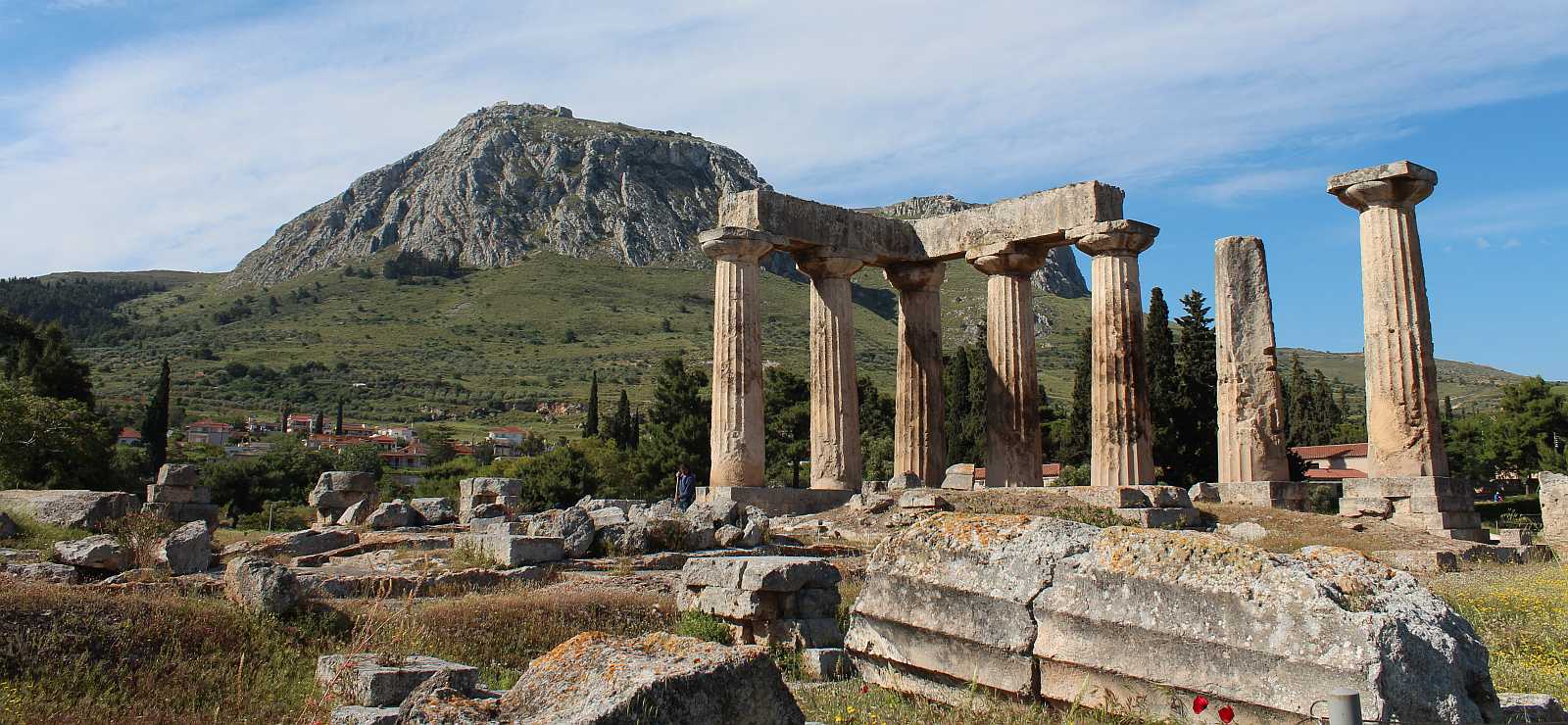 Apollo temple, Corinth