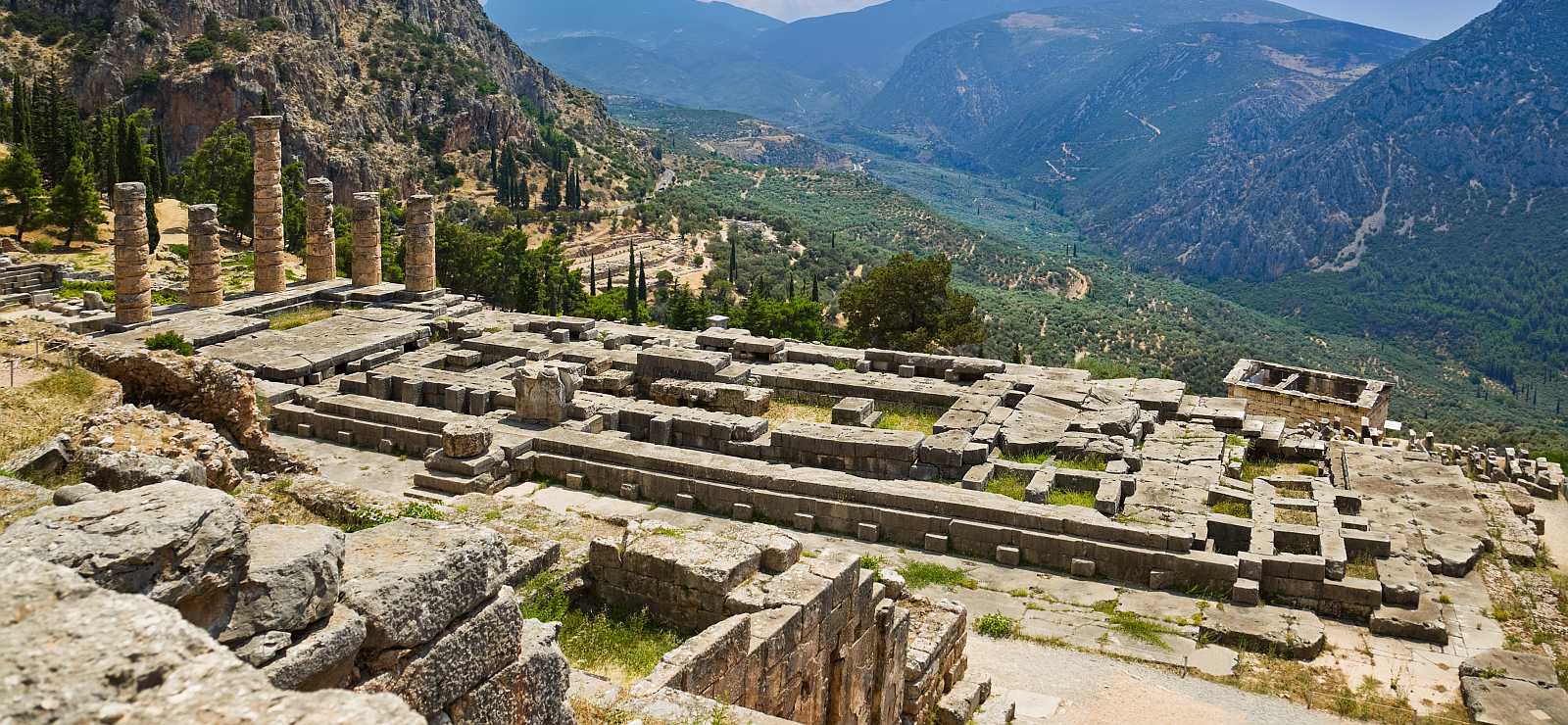 Apollo temple, Delphi