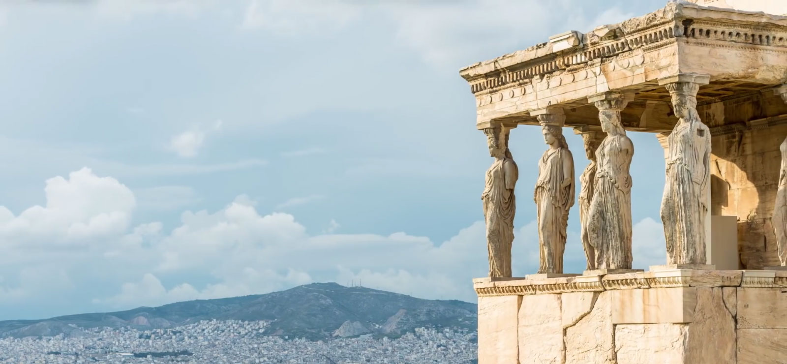 Kariatides on Acropolis